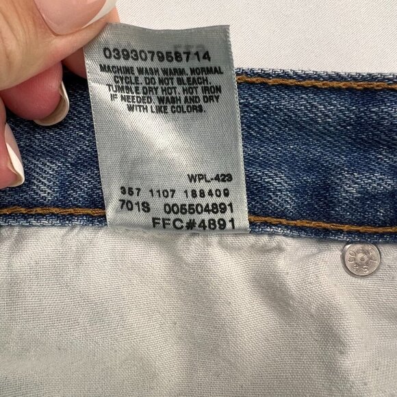 Levis 550 Mens Relaxed Fit Jeans Size 44x29 - Picture 6 of 9